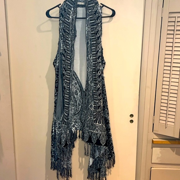 Soft Surroundings vest, one size - cover up - Picture 1 of 9